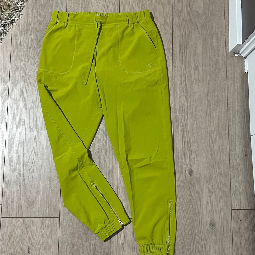 Albion Lime Green Jogger Pants